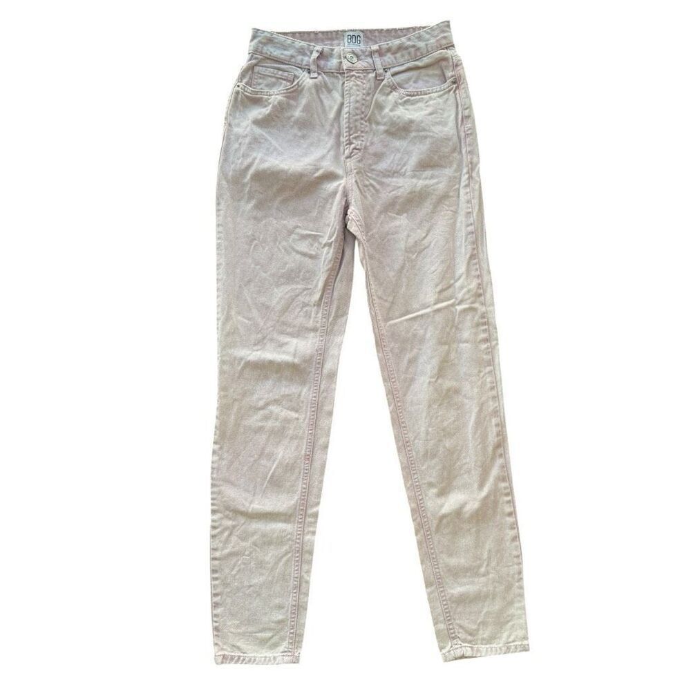 BDG Urban Outfitters Women's High Waist Purple Straight Leg Mom Jeans 25